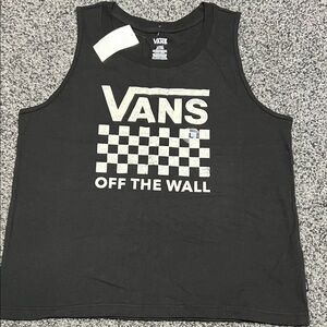 Vans Juniors OFF THE WALL Tank Size Large NWT